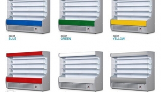 Refrigerated wall shelf 2m