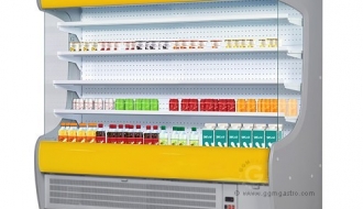 Refrigerated wall shelf 2m