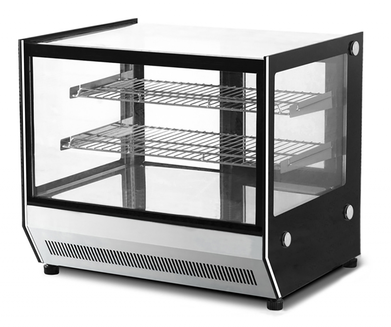 Refrigerated display case 2 shelves 202L
