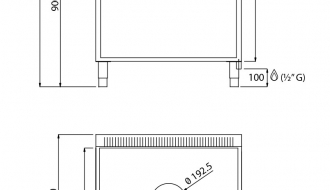 Gas stove 10kW