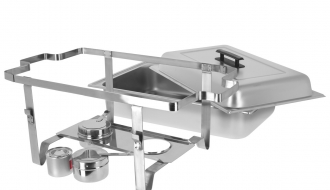 Chafing dish with lid