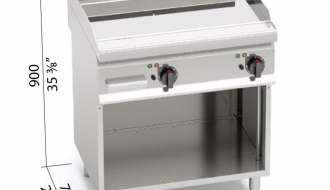Plaatgrill 80x70