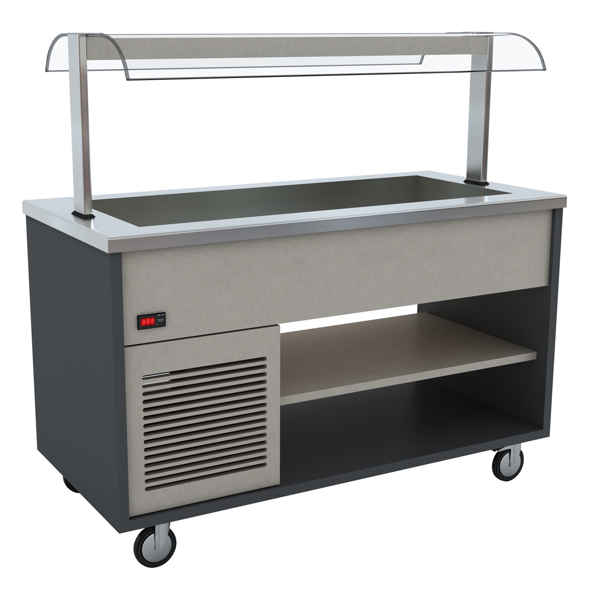Cold buffet counter 4xGN1/1