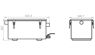 Fat separator 20L