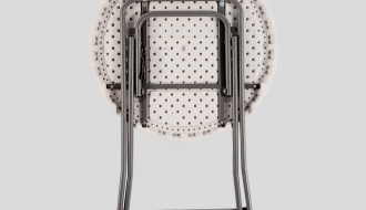 Party table upright