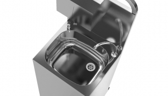 Mobile disinfection sink HWBB