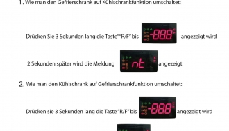 Sügavkülmlaud - 1 sahtel - 1230mm