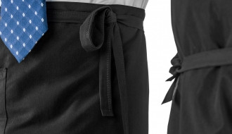 Apron 65cm black 5pcs