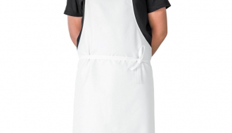 Apron 90cm white 5pcs