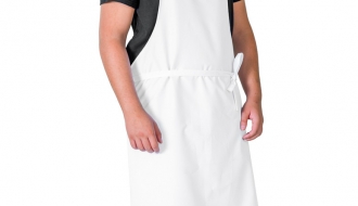 Apron 90cm white 5pcs