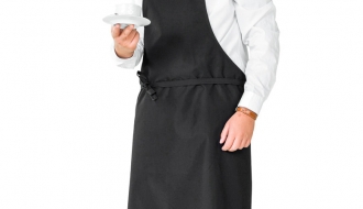 Apron 90cm black 5pcs
