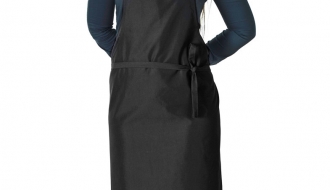 Apron 90cm black 5pcs