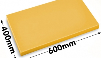 Cutting board 40x60cm yellow