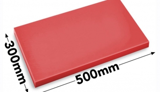 Cutting board 30x50cm red