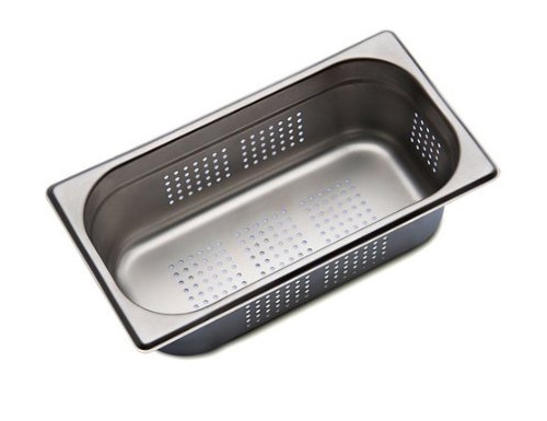 GN container perforated 1/3 - Depth 100 mm