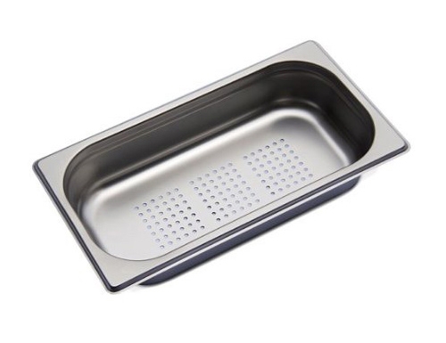 GN container perforated 1/3 - Depth 65 mm