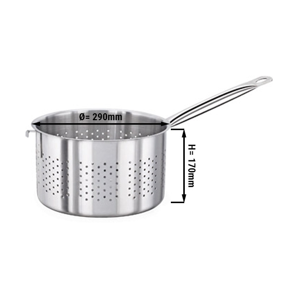 Sieve pot - Ø 290 mm - height 170 mm