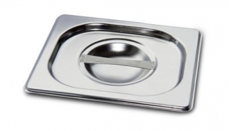 Edelstahl GN Deckel 1/6