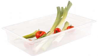 Polypropylene containers GN 1/1 - milky - height 200mm