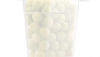Polypropylene containers GN 1/9 - milky - height 150mm