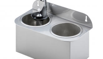 Eisportioniererdusche mit Portioniererdursche & integr. Wasser-Rückfluss Verhinderer