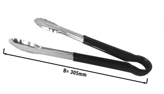Universaalsed silikoonkäepidemega tangid 30,5 cm