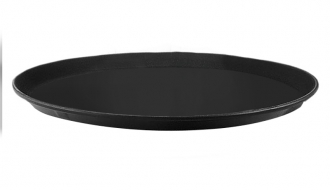 Serving tray with non-slip surface