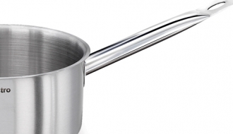 Saucepan - Ø 180 mm - height: 125 mm | saucepan | milk pot | stainless steel pot | pot | cooking pot