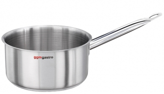 Saucepan - Ø 180 mm - height: 125 mm | saucepan | milk pot | stainless steel pot | pot | cooking pot