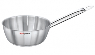 Stiel-Sauteuse - konische Form - Ø 240 mm - Höhe: 80 mm