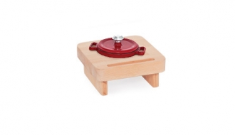 Wooden pot stand – for 1 pot