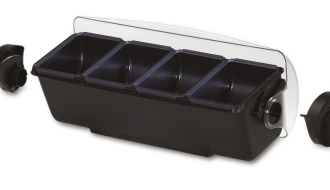 Garnish centre - 3.3 litres - with lid