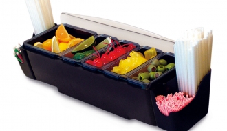 Garnish centre - 4.4 litres - with lid