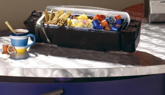 Garnish centre - 6.6 litres - with lid