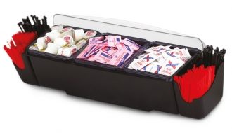 Garnish centre - 6.6 litres - with lid