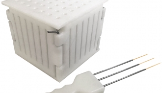 Manual kebab skewer machine