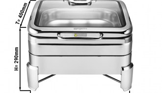 Edelstahl Chafing Dish - 5,5 Liter - GN 2/3