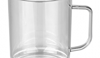 Polycarbonate tea / coffee cup, Clear - 250 ml - 50 picces