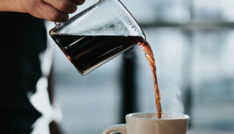 Warmhalteplatte für Kaffee oder Tee - 2 Kannen