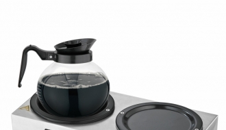 Warmhalteplatte für Kaffee oder Tee - 2 Kannen