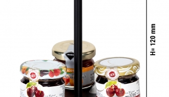 (12 Stück) Marmeladen Etagere / Buffetständer