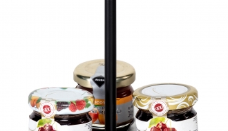 (4 Stück) Marmeladen Etagere / Buffetständer