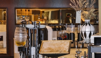 (4 Stück) Marmeladen Etagere / Buffetständer