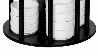 Marmeladen Etagere / Buffetständer - rotierend