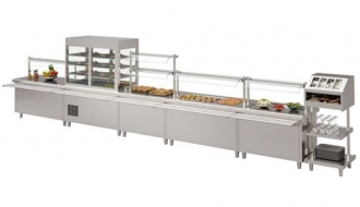Klaaskate bufeele 1500mm