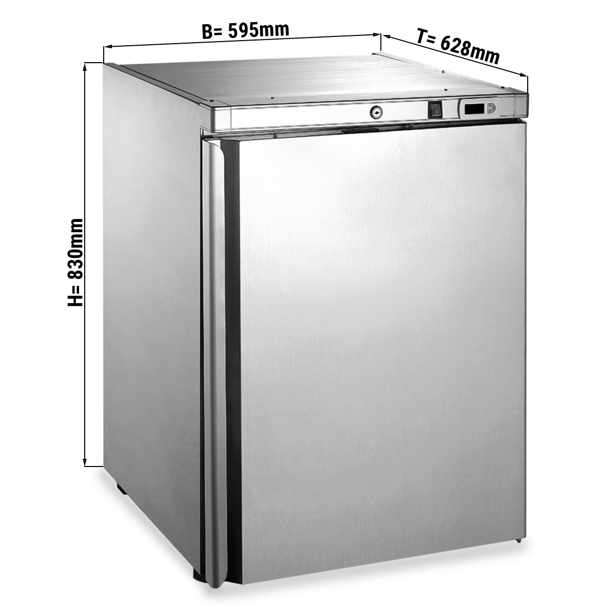 Freezer - 121 liters - with 1 door