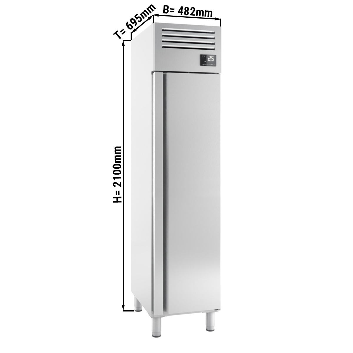 Refrigerator (GN 1/1) - with 1 door
