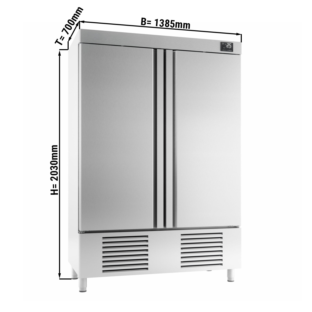Refrigerator - with 2 doors