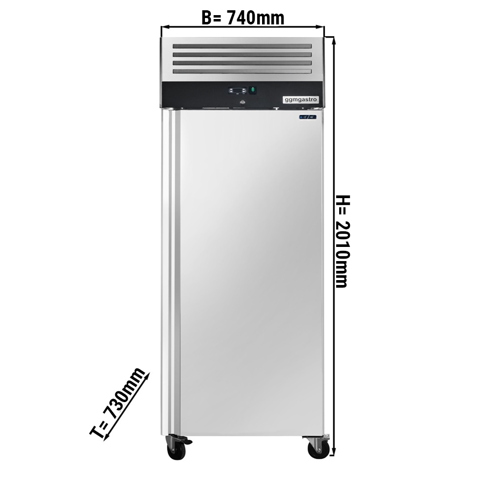 Kühlschrank ECO - 0,74 x 0,73 m - mit 1 Tür