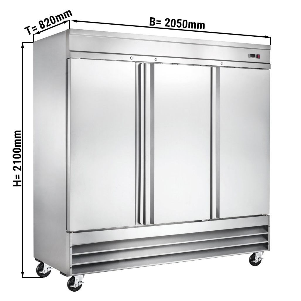 Refrigerator - 2040 liters - with 3 doors